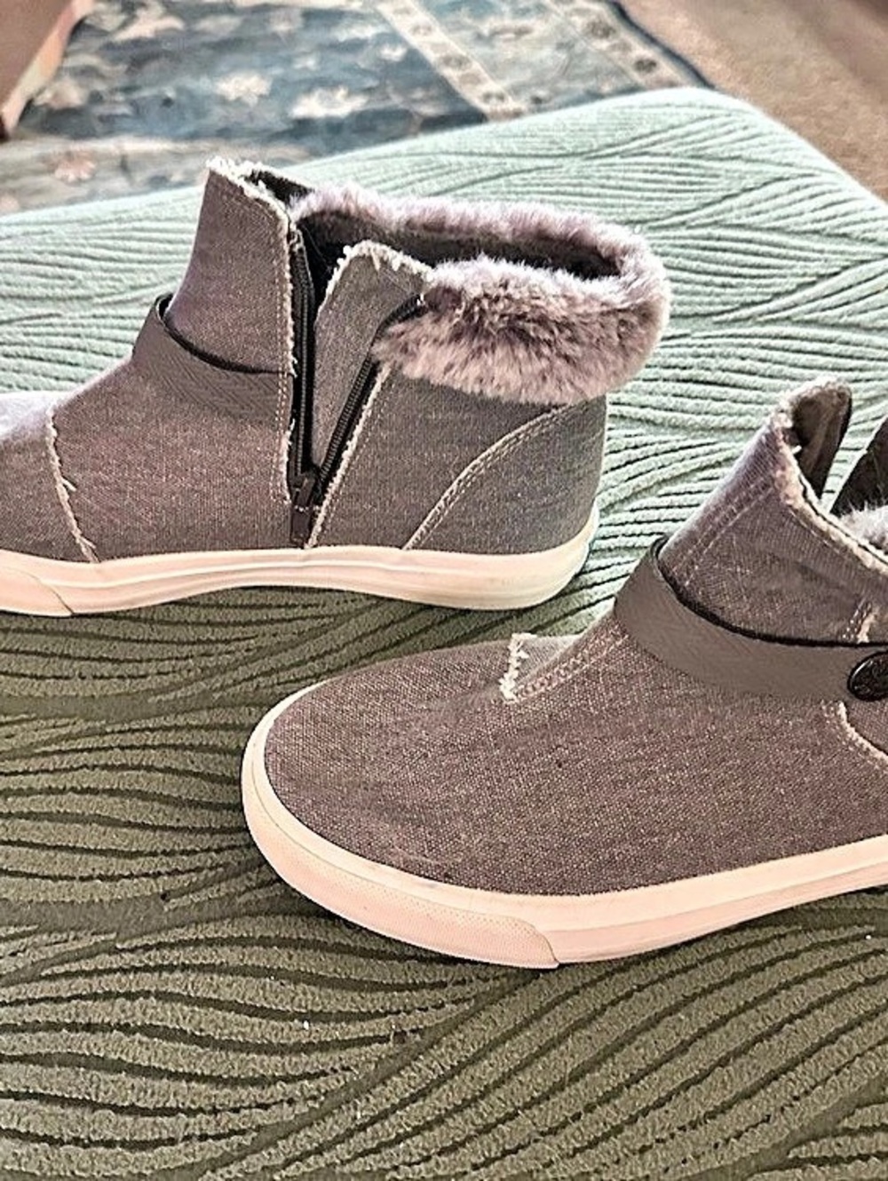 Blowfish Maddox Gray Sneakers US 8.5
